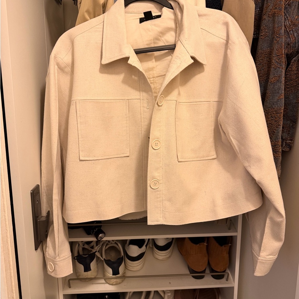 Halogen Cream Utility Jacket